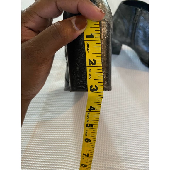 Frye Nora Metallic Leather Boots SIZE 8.5 - Picture 11 of 12